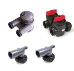 C-Series In/Out Head with Vent Tap with bypass and end pieces C-Series In/Out Head with Vent Tap with bypass and end pieces