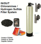 Chloramines / Hydrogen Sulfide Removal In/Out Head