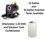 Chlorinator 24 Gallon Per Day and Solution Tank Combination