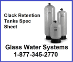 Clack Retention Tank Spec Sheet