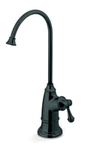 Designer Faucet 1/4 Long Reach Black Lead Free