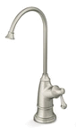 Designer Faucet 1/4 Long Reach Brush Nickel Lead Free