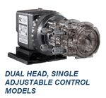 DUAL HEAD, SINGLE ADJUSTABLE CONTROL MODELS 34 Gallons Per Day