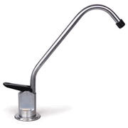Faucet, 1/4 Long Reach Brushed Chrome
