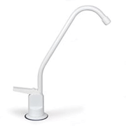 Faucet, 1/4 Long Reach White