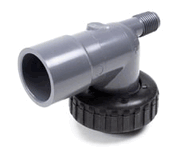 FITTING 3/4 INCH AND 1 INCH PVC SOLVENT ELBOW