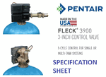 Fleck 3900 Specification Sheet