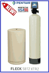 FLECK 5812XTR2 TOUCH SCREEN METERED 1-1/4" WATER SOFTENER SYSTEM