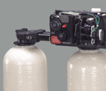 FLECK 9100 MECH TWIN METER WATER SOFTENER