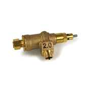 FL60034-2, Fleck Comm Brine Valve, 2.0, 60034-20