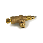 FL60034-2, Fleck Comm Brine Valve, 2.0, 60034-20