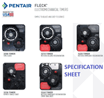 Fleck Electromechanical Timers Specification Sheet Fleck Electromechanical Timers Specification Sheet