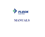 Fleck / Pentair Manuals