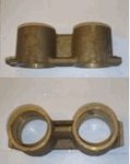 Fleck Yoke 3/4 Inch and 1 Inch Sweat Yoke - For Copper Pipe Soder Units