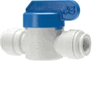 JOHN GUEST 1/4 TUBE X 1/4 TUBE STRAIGHT BALL VALVE JOHN GUEST 1/4 TUBE X 1/4 TUBE STRAIGHT BALL VALVE