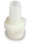 MALE ADAPERS BARB DRAIN LINE FITTING 3/8 1/2
