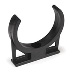 Membrane Clip Single Black 
