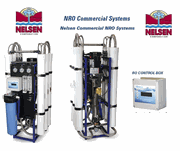 Nelsen FIVE 4x40 Membrane Commercial Reverse Osmosis - 8000 GPD