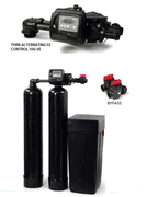 NELSEN  WATTS C SERIES  1 TWIN ALTERNATING ELECTRONIC SYSTEM 48000 GRAIN WATER SOFTENER SYSTEM COMPLETE-This unit is not out of stock - You must call us direct at 813-626-9498 to order - mfg does not allow us to use the add to cart feature