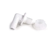 OVERFLOW ELBOW W/NUT 1/2" Overfl ow Ell