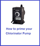 Priming your chlorinator pump