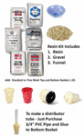 RESIN REPLACEMENT KIT - Standard, Fine Mesh, and SST60 Salt Saving 3/4 CU FT - 4 CU FT