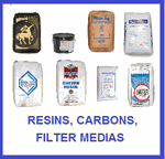 Resins, Carbon, & Filter Medias