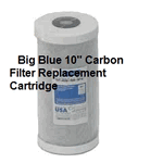 Scale Free Replacement Filter 10" Big Blue Carbon Filter Cartridge Scale Free Replacement Filter 10" Big Blue Carbon Filter Cartridge