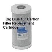 Scale Free Replacement Filter 10" Big Blue Carbon Filter Cartridge
