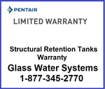 Structural Retention Tanks Warranty