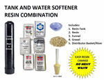 Tank and Water Softener Resin Tank Combination Kit
