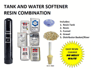 Tank and Water Softener Resin Tank Combination Kit