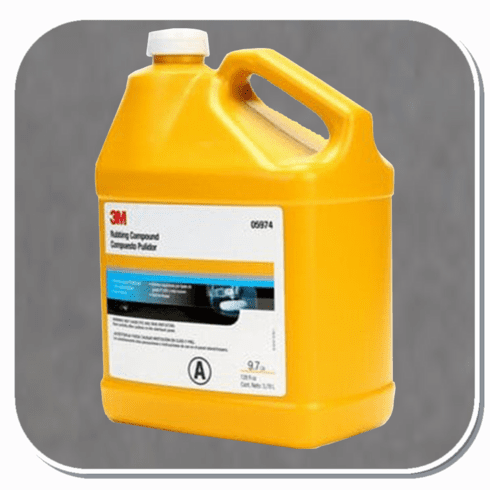 3M Rubbing Compound, 05974, 1 Gallon, 4 per case