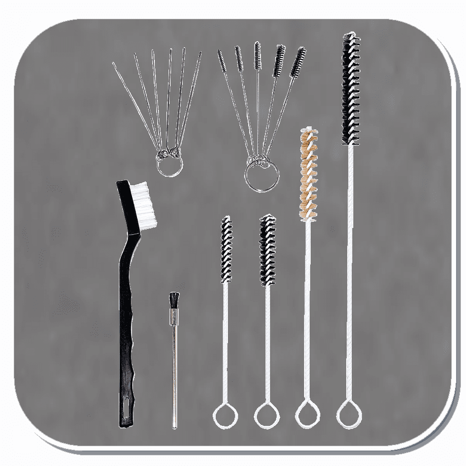 AES-208 17pc Complete Spray Gun Cleaning & Maintenance Kit