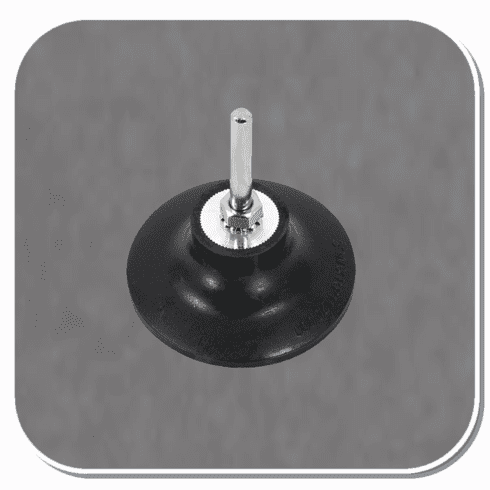 AES-5542 2in Roloc STYLE 1/4 ARBOR BACK UP PAD