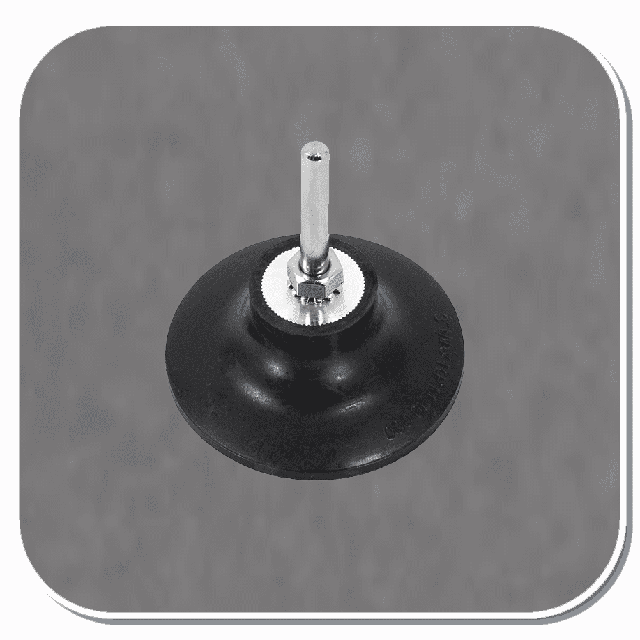AES-5542 2in Roloc STYLE 1/4 ARBOR BACK UP PAD
