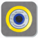 AES-6555 5" Tapered DA Pad - Vinyl Face