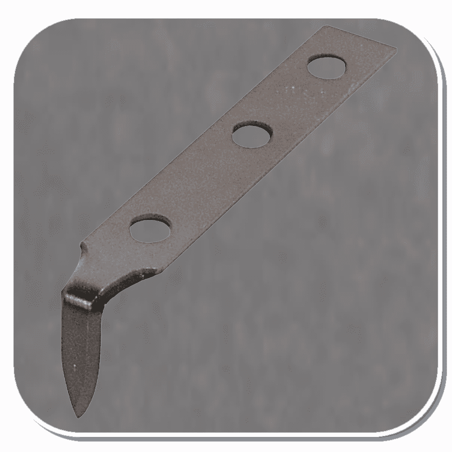 AES-768 Windshield Urethane Cut-Out Blade - 1-1/2"