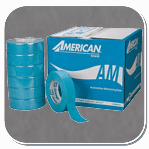 AME-AM3655 American Tape Aqua Mask 1-1/2in Masking Tape Sold by the CASE of 24 ONLY