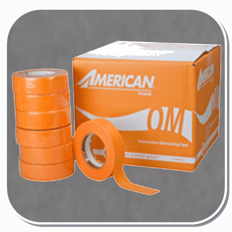 AME-OM3655 American Tape Orange Mask 1-1/2 Masking Tape Sold by CASE of 24 ONLY