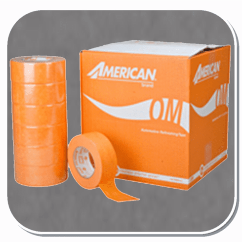 AME-OM4855 American Tape Orange Mask 2in Masking Tape Sold by the CASE of 24 ONLY