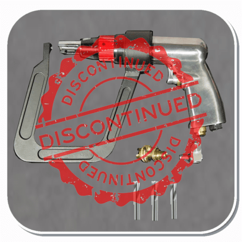 AST-1757 Astro Pneumatic Air Spot Drill -500 rpm with 5.5" Deep Clamp Kit & 4 Drill Bits
