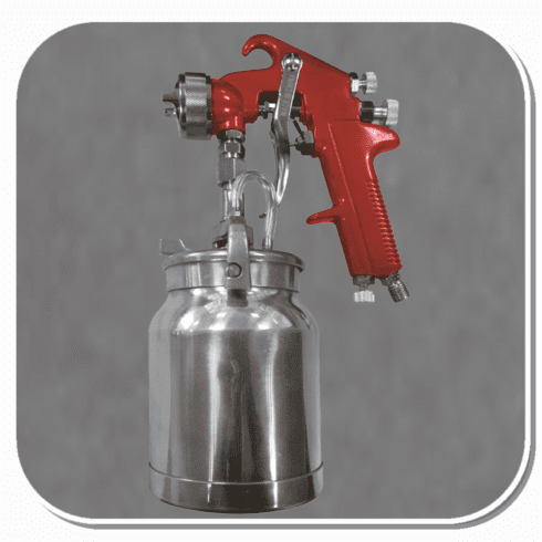 AST-4008 ASTRO PNEUMATIC Siphon Fed Spray Gun with Cup - 1.8mm Nozzle