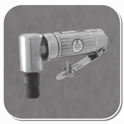 AST-T20AH ASTRO PNEUMATIC 1/4in 90 Angle Die Grinder with Safety Lever  Front Exhaust  20,000rpm