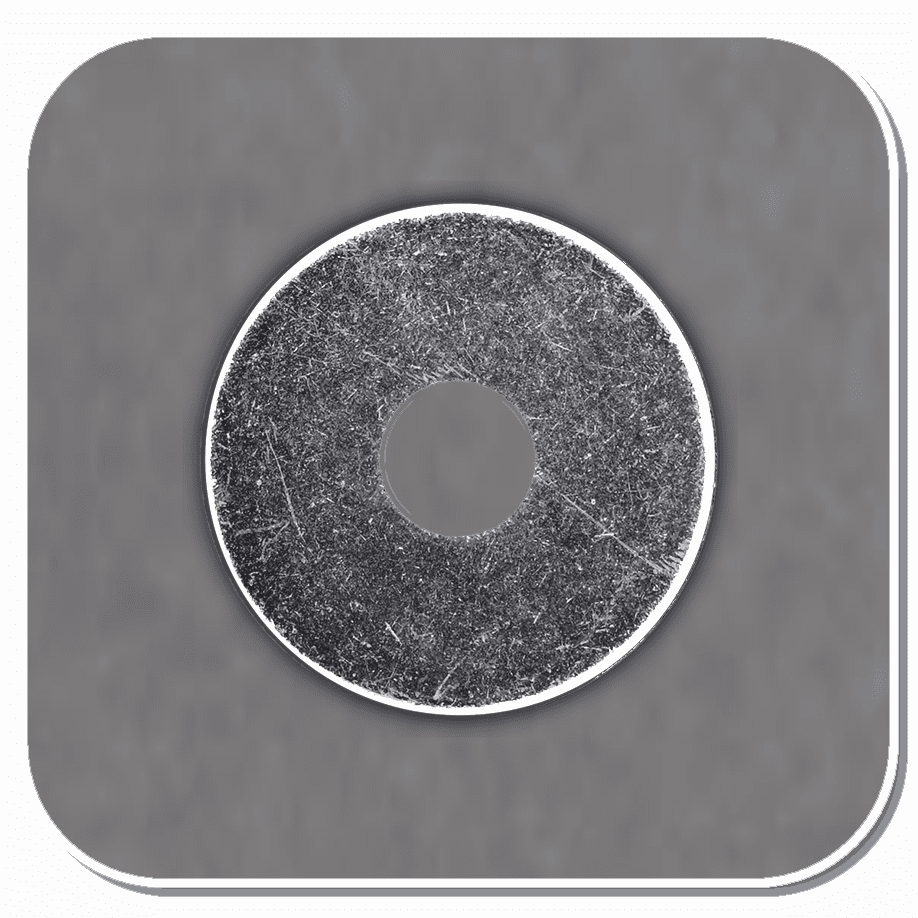 AUV-1183 Zinc Fender Washer 3/16 x 3/4 Bx of 100