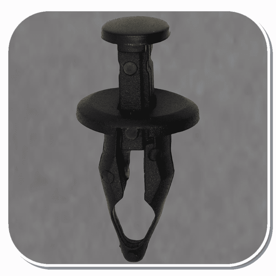 AUV-16622 Black Nylon GM Front Bumper Fascia Retainer Bx of 25