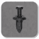 AUV-16625 Black Nylon GM Front Bumper Fascia Retainer Bx of 25