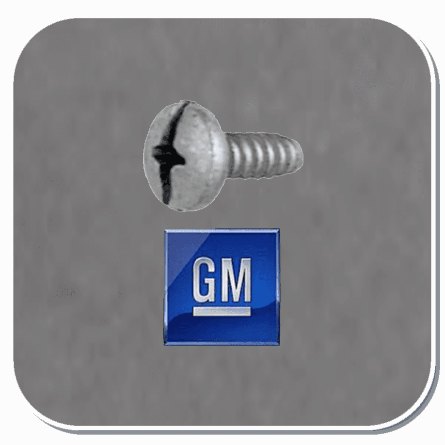 AUV-19777 Dual-Drive Truss Head License Plate Screw Bx of 50