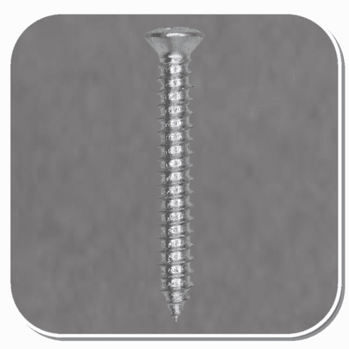 AUV-2024 PHILLIPS OVAL #6 HEAD TAP SCREW 8 X 3/8