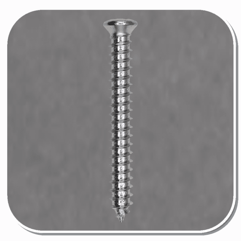 AUV-2046 Chrome Phillips Oval Head #10 x 1-1/2" Tapping Screw Bx of 100